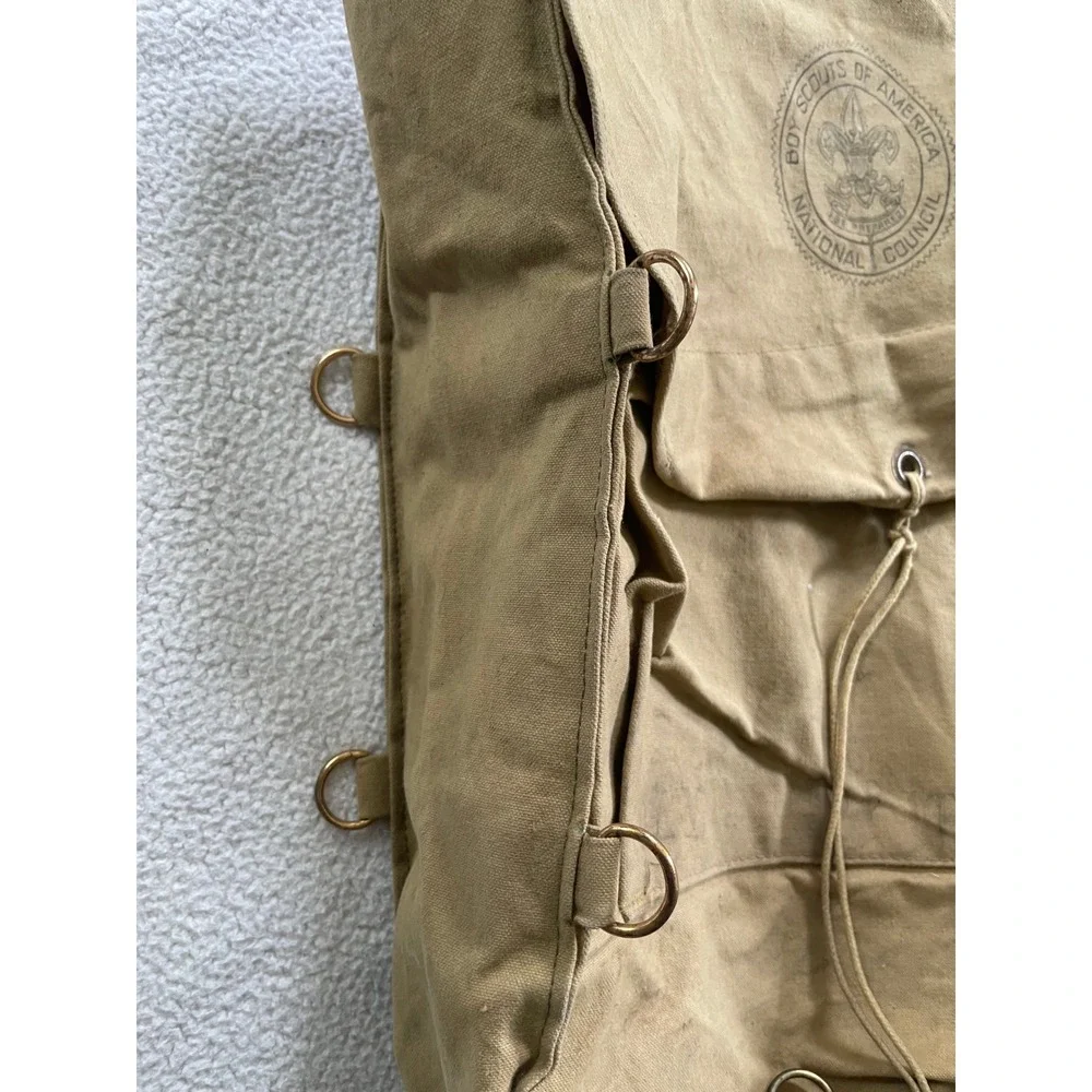 Vintage Boy Scouts of America No. 573 Haversack By Diamond Brand Canvas Backpack